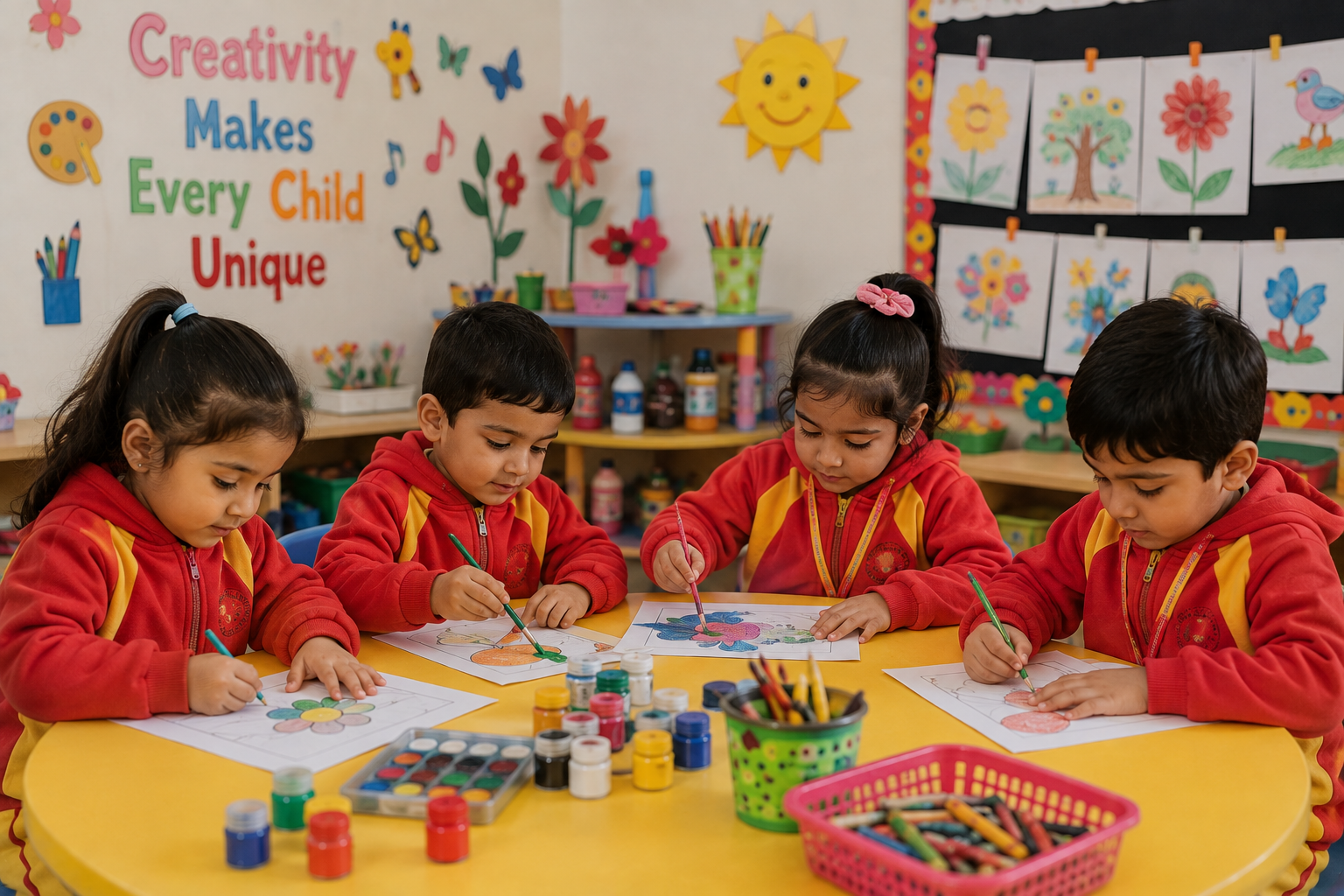 School activities at Elina Kindergarten